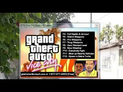 Gta vice city trainer