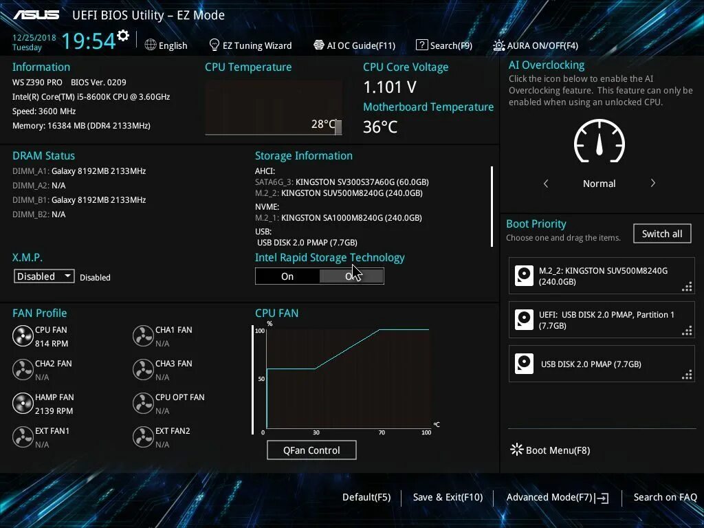 Asus performance and power saving