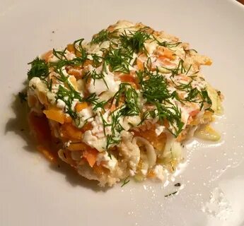 Рыба с кабачками рецепт
