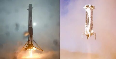 Rockets lands