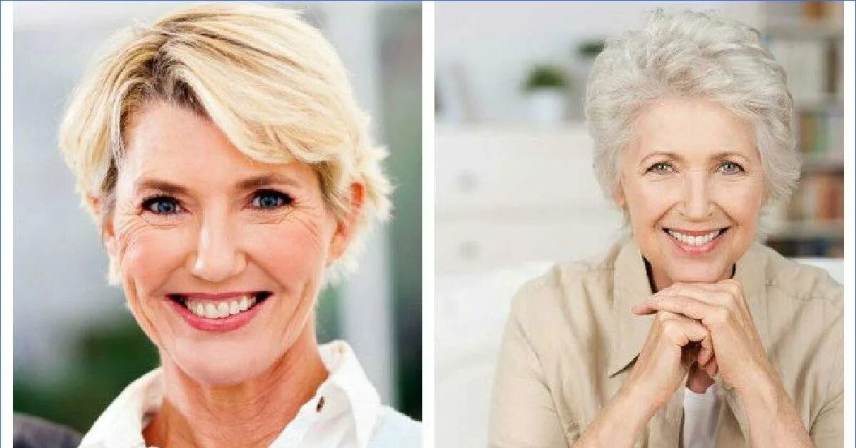 Стрижки для пожилых женщин. Стрижки после 50. Причёски для женщин после 50 лет фото. Короткая стрижка женская после 50 лет. База после 50 лет