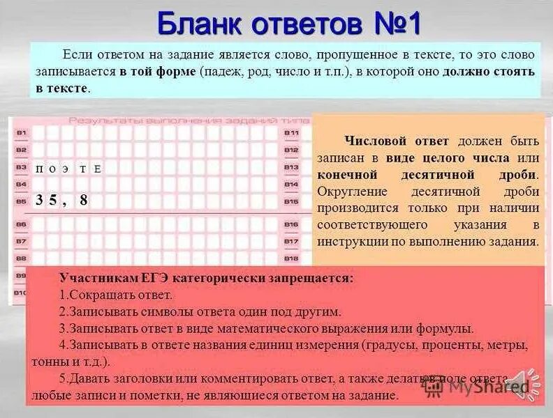 Создать тест егэ