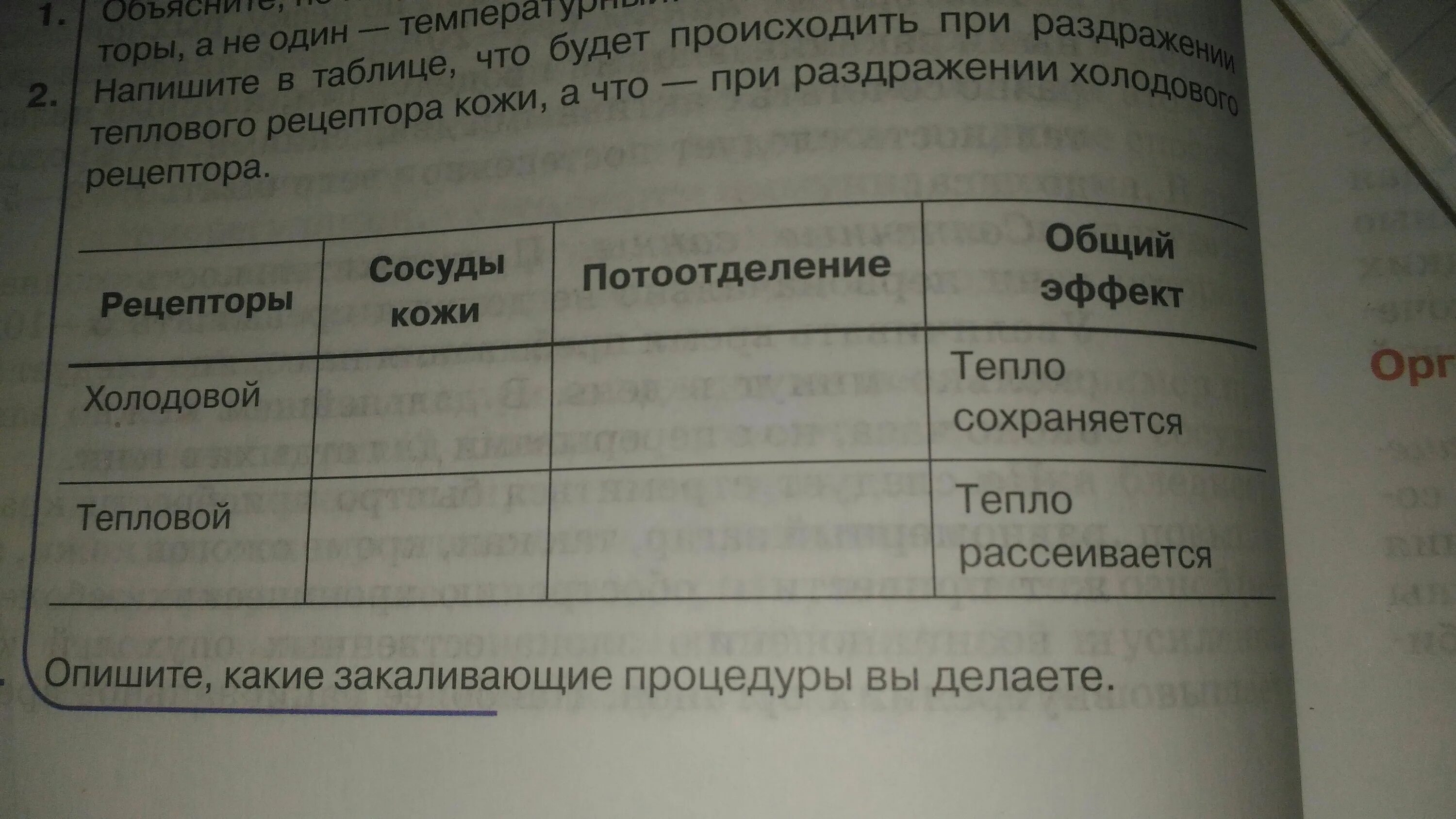 Рецепторы холодовой сосуды кожи. Таблица по биологии рецепторы сосуды кожи. Таблица рецепторы сосуды кожи. Таблица холодовой и тепловой рецепторы.