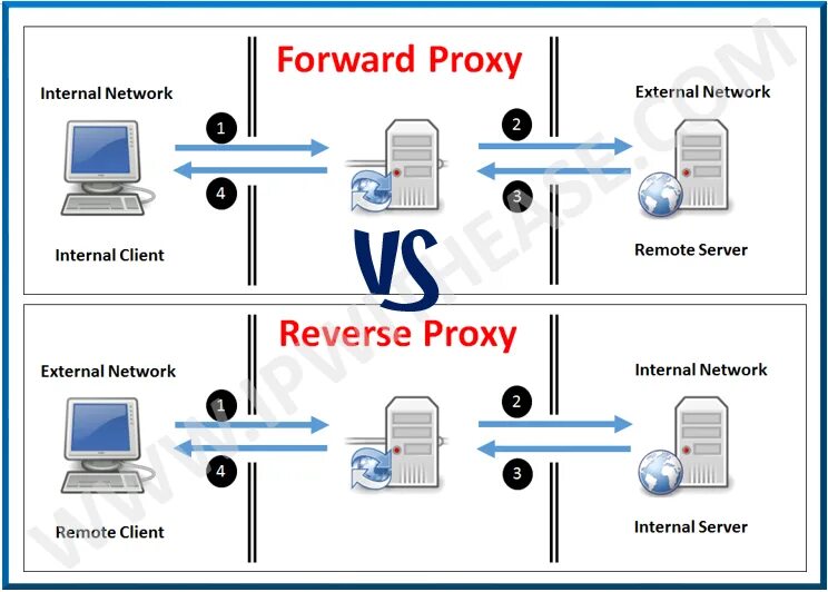 Reverse proxy fails