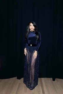 Mona Patel at the Giorgio Armani SS25 womenswear show in New York. 