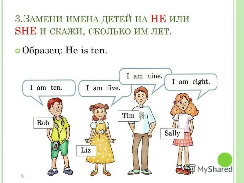 Сколько скажи 3. Сколько тебе лет-картинки на английском. How old is he she картинка. Who is he/she 2 класс. She, he урок 2 классе.