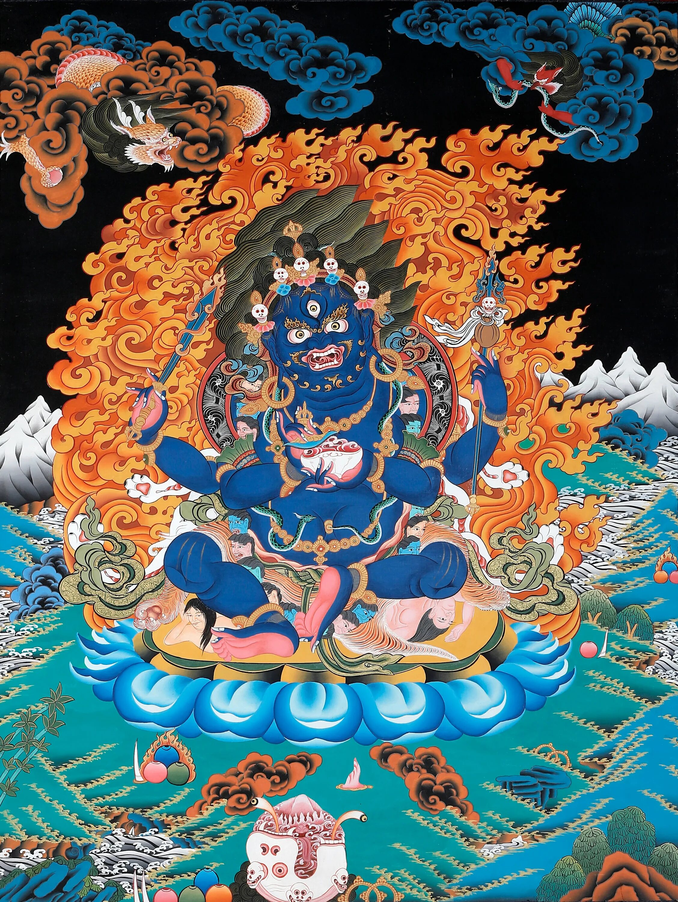 Pin on พ ร ะ พ ท ธ เ จ า Thangka painting, Buddhist art, Buddhism art