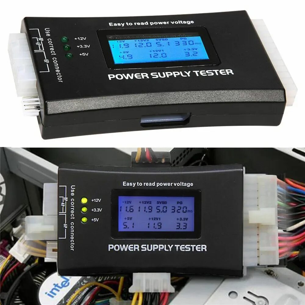 Тестер для компьютера и ноутбука. Тестер pc 20 24 pin psu atx sata hdd power supply. тестер блоков питания атх 2025pin (power supply tester). power supply tester 4. блок питания тестера асиков.