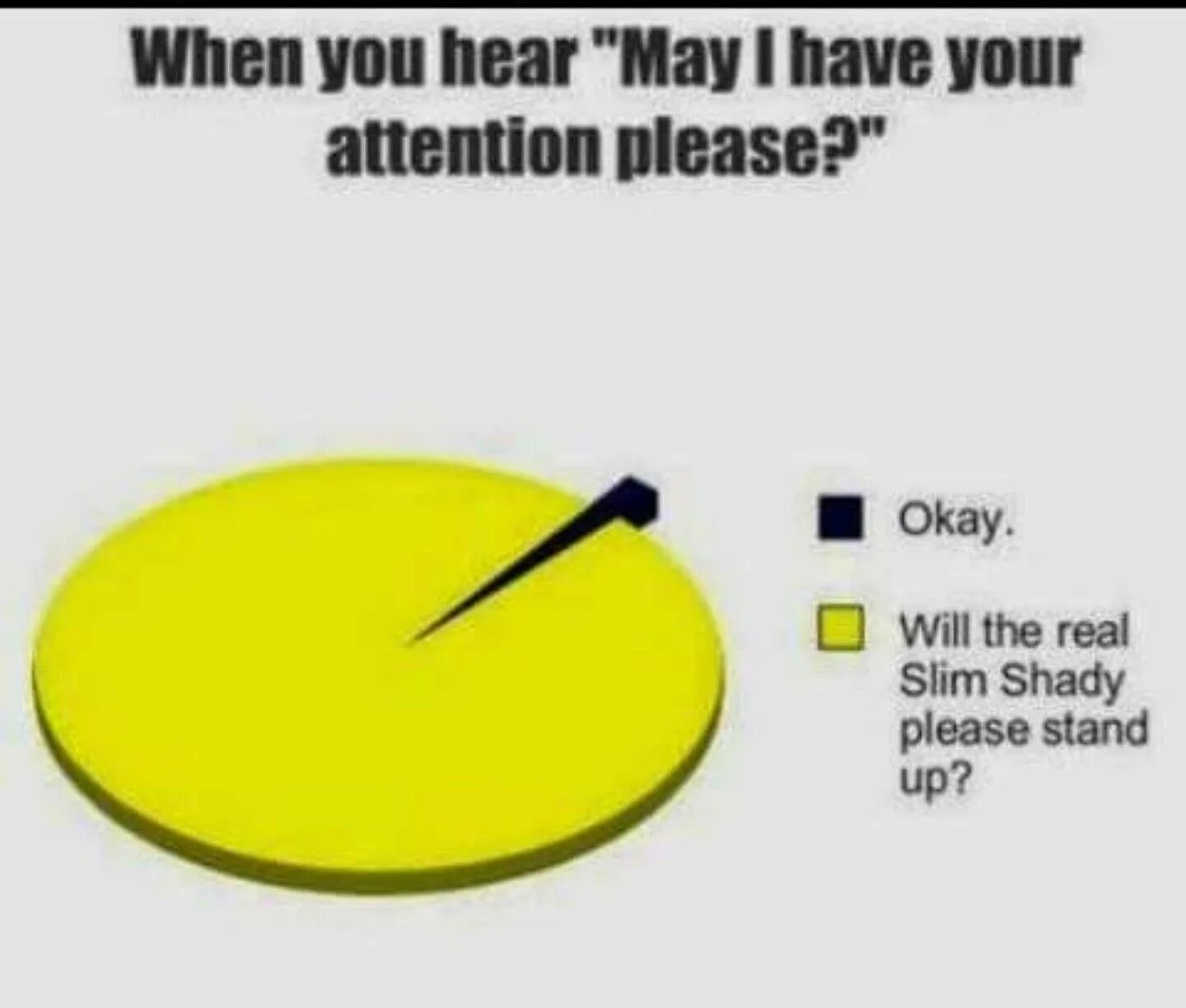 May be i hear. May i have your attention please Eminem. Слим Шейди плиз стенд ап. Will the real Slim Shady please Stand up. May i have your attention please will the real Slim Shady please Stand up.