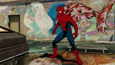 Spider man улучшенные