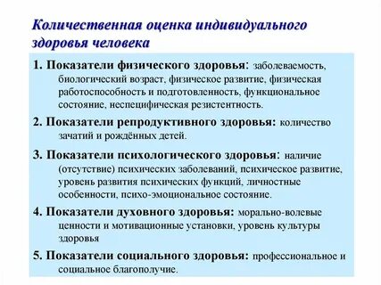 Возраста в соответствии с целью