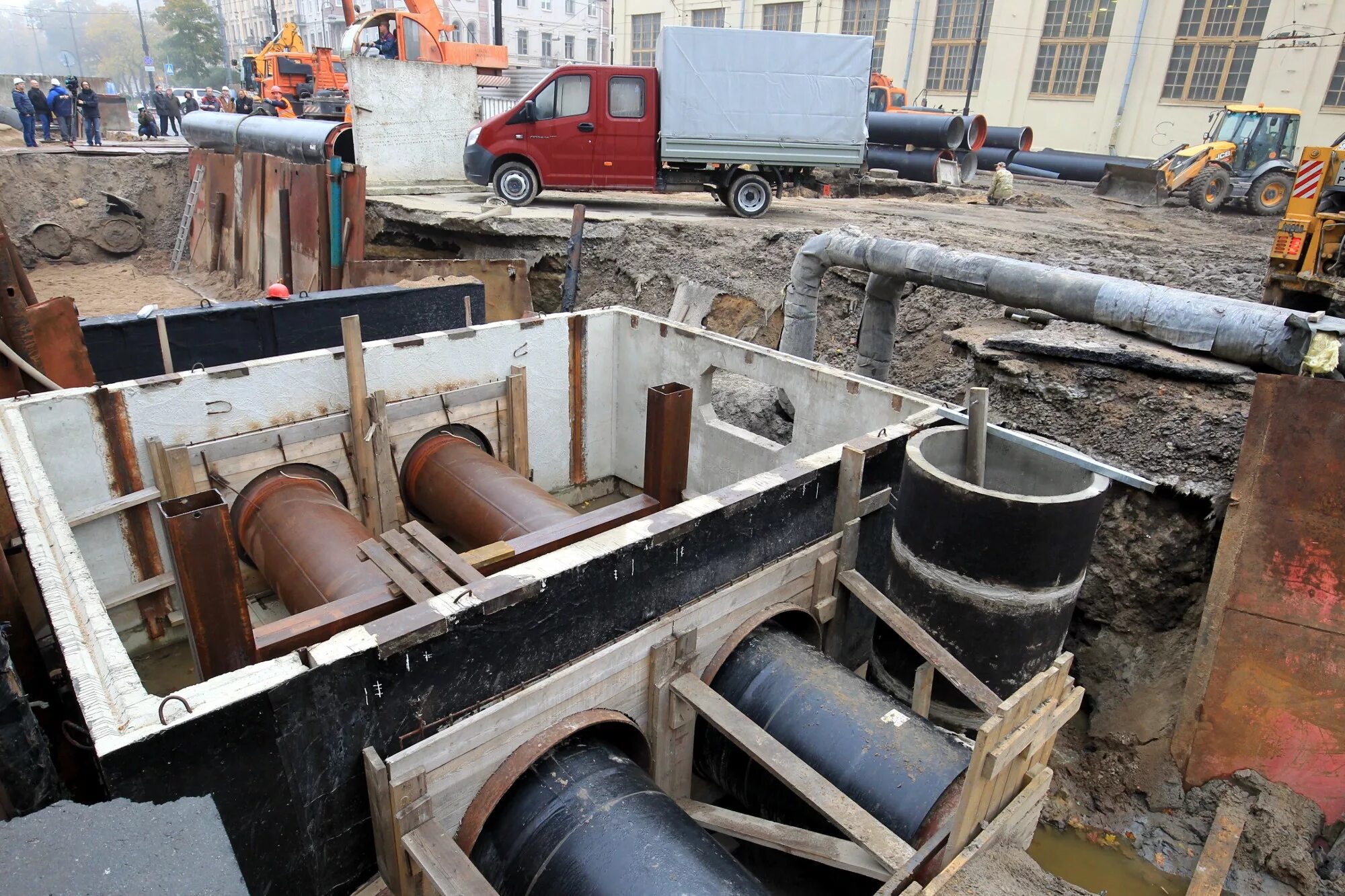 камера теплотрассы