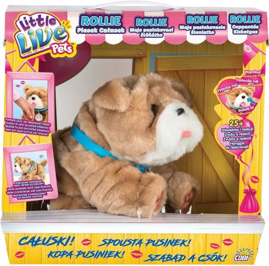 Интерактивная игрушка щенок little Live Pets. Игрушки little Life петс. Интерактивный щенок Ролли. Робот Moose little Live Pets щенок.