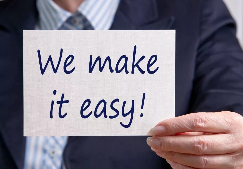We картинка. Easy значок. We make. It is easy. Easy to manage.