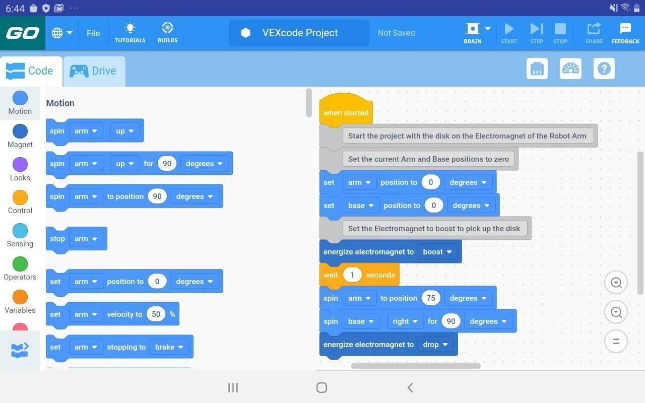 Iq программирование. Vexcode приложение. программирование на vexcode iq. vexcode iq blocks. программа для робота vex code iq.