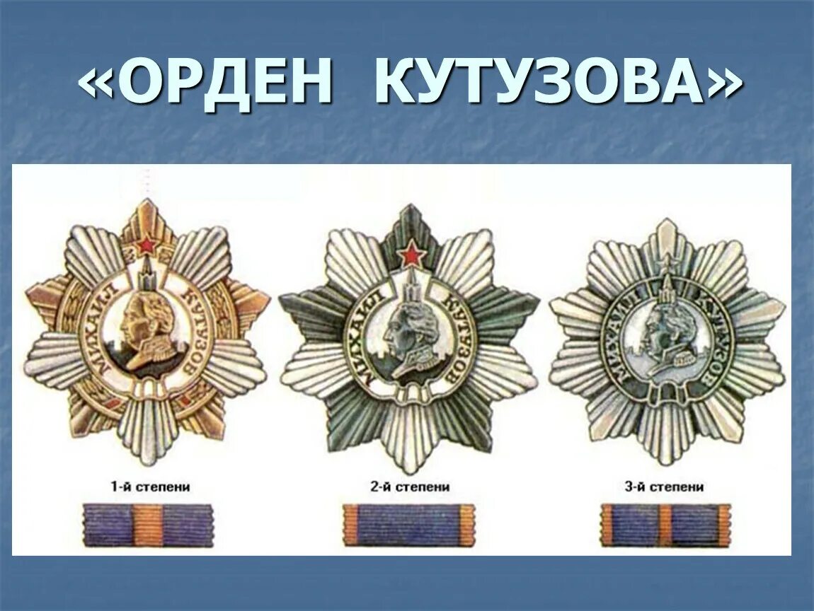 Орден Кутузова 1941-1945. Орден Кутузова 3 степени СССР. Орден Кутузова 2 степени. Орден Кутузова 2 степени СССР. Орден 1 2 3 степени