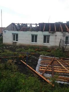 Ураган сорвал крышу с застрахованного