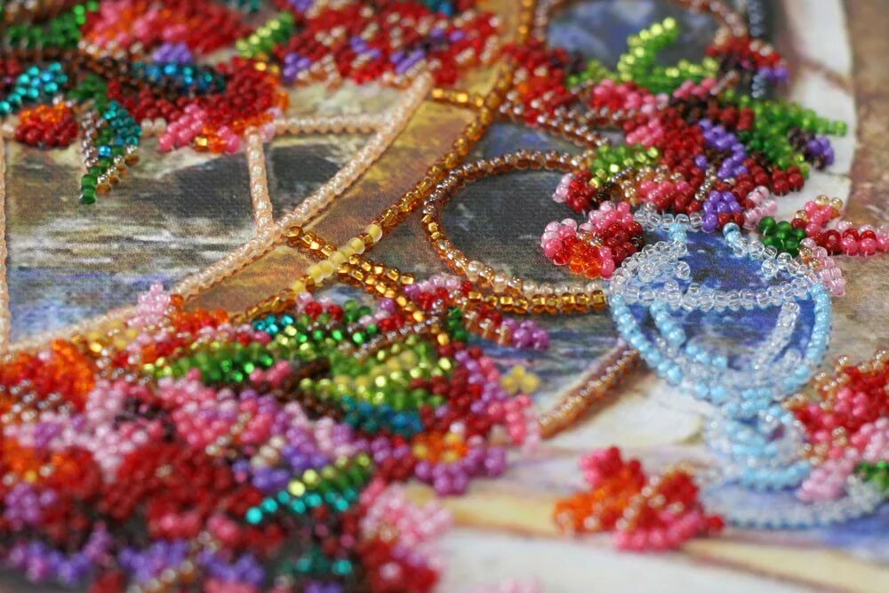 вышивка из бисера. вышивка из бисера. вышивка из бисера. магия канвы майские цветы б070. вышивка крестом тюльпаны наборы.