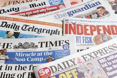 Newspapers the media