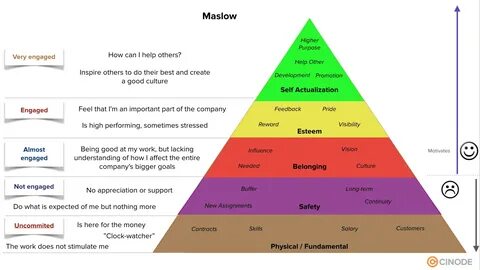 Maslow’s hierarchy of needs is an old theory that explains how we as humans...