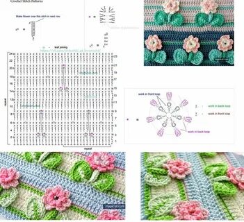 Mypicot flower stitch