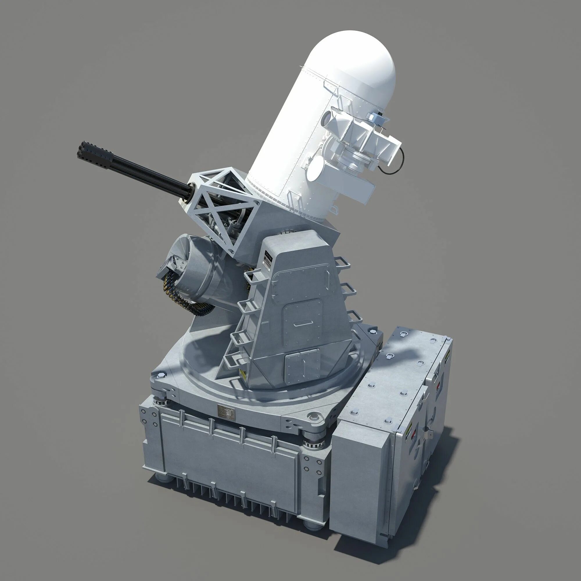 20-Мм Mark 15 Phalanx CIWS,. Mark 15 CIWS. Mark 15 Phalanx CIWS 3d модель. C ram ciws