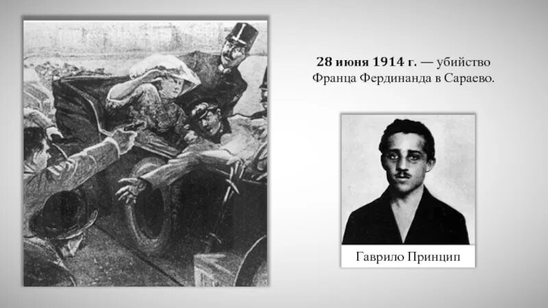 Июнь 1914 г. Гаврило принцип убил эрцгерцога франца фердинанда. убийство в сараево 1914 франца фердинанда. гаврило принцип и франц фердинанд.