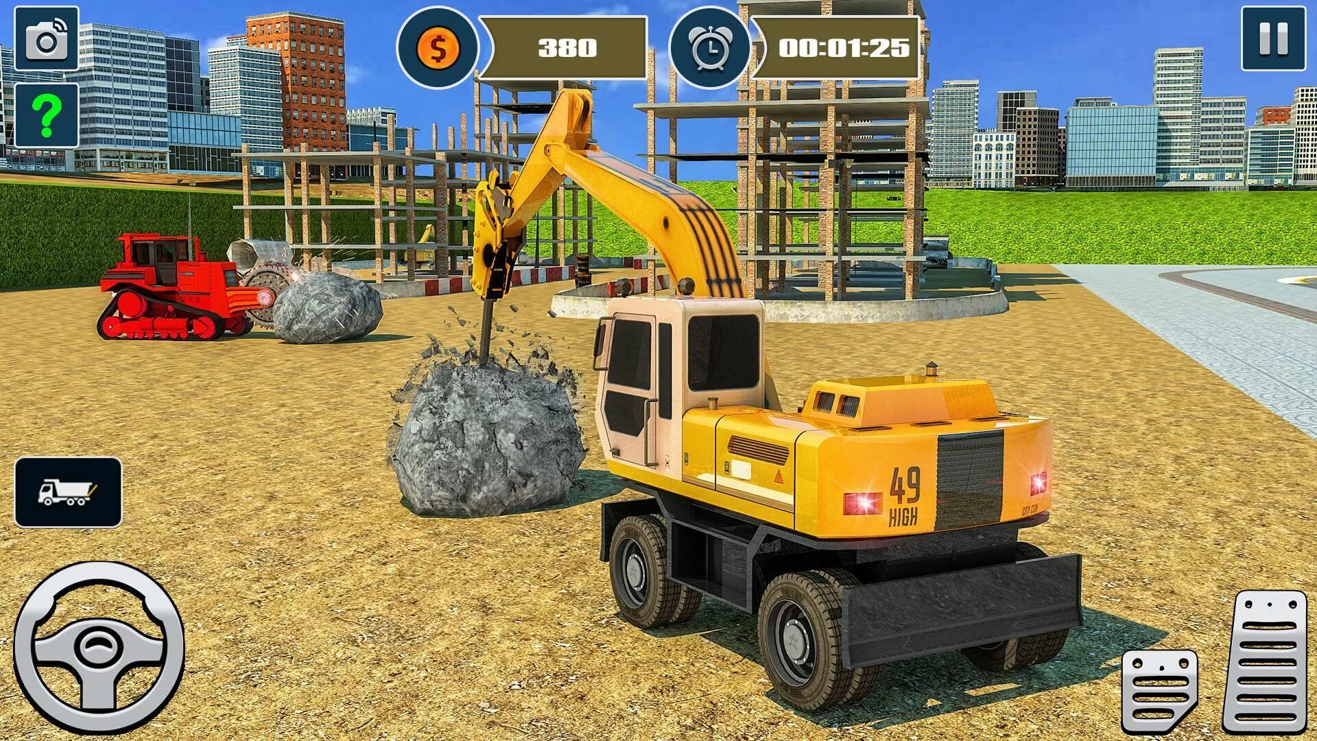 Игра про экскаватор. Экскаватор игра. Игра экскаватор на андроид. Construction Simulator 2020 на ПК. Гонки на экскаваторах.