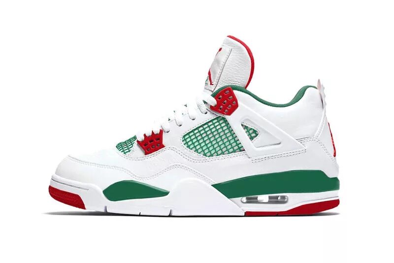 Купить кроссовки jordan 4. Nike Air Jordan 4 Retro Green and White. Air Jordan 4 White. Air Jordan 4 White Red. Air Jordan 4 NRG.