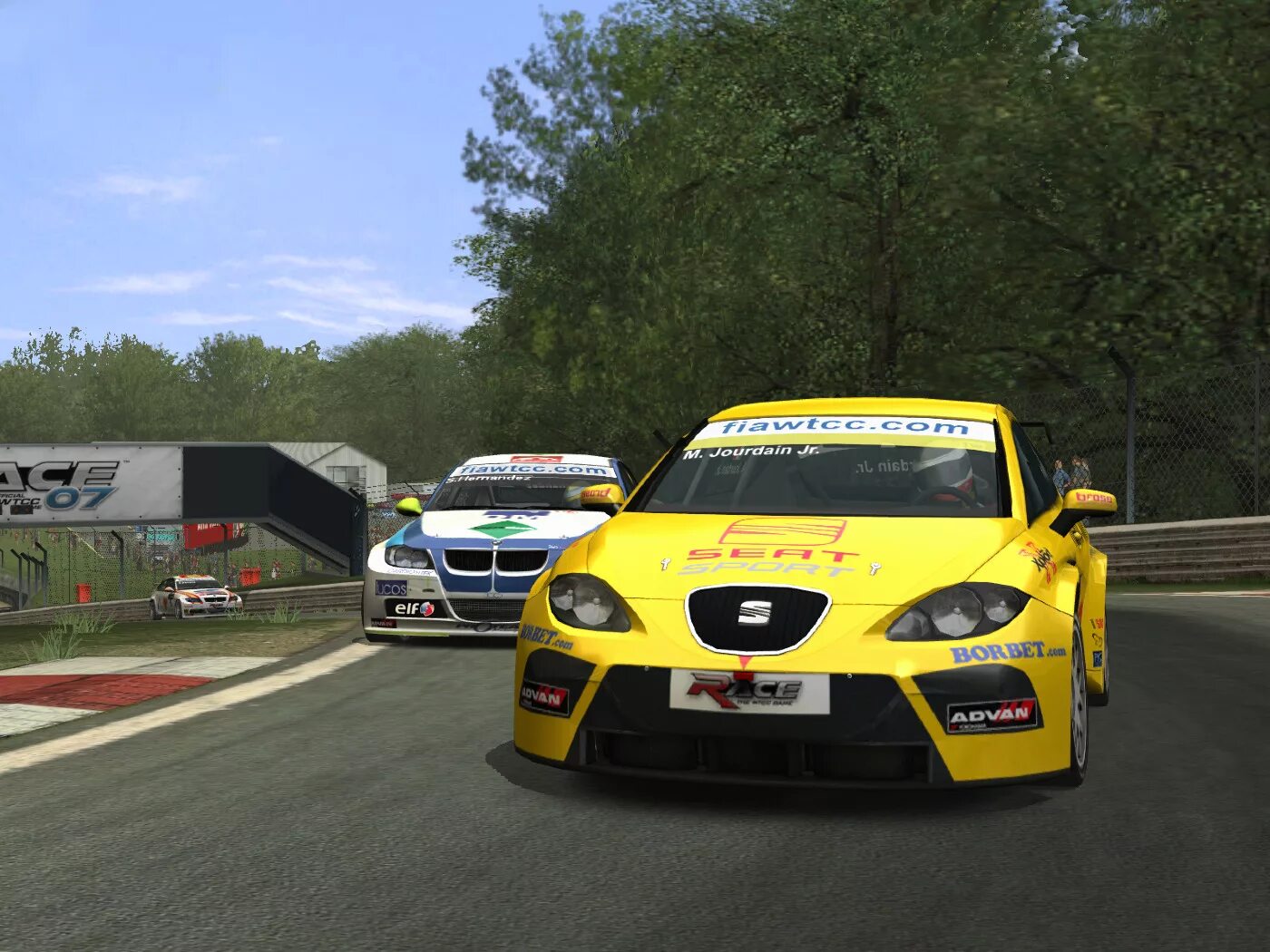 Race 07 WTCC. Race 07: Official WTCC game. Гонки скрин. Race – the Official WTCC game.