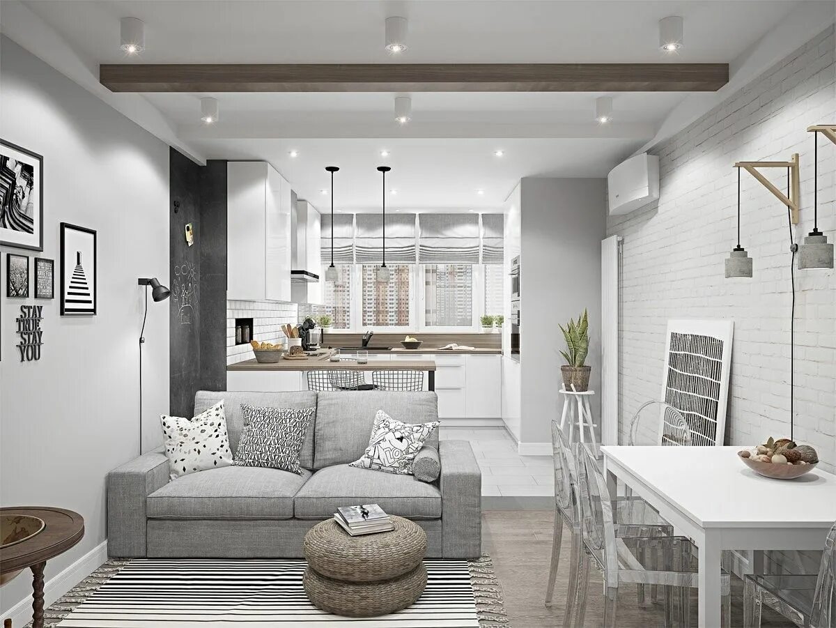 Bright Two Bedroom Apartment in Stockholm (13) HomeDSGN Scandinavian interior li