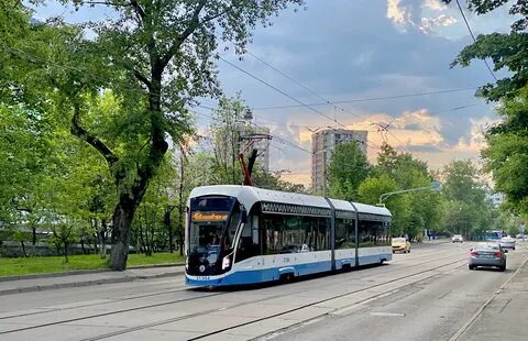 Трамвай 43 москва