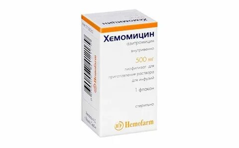 Азитромицин действующее