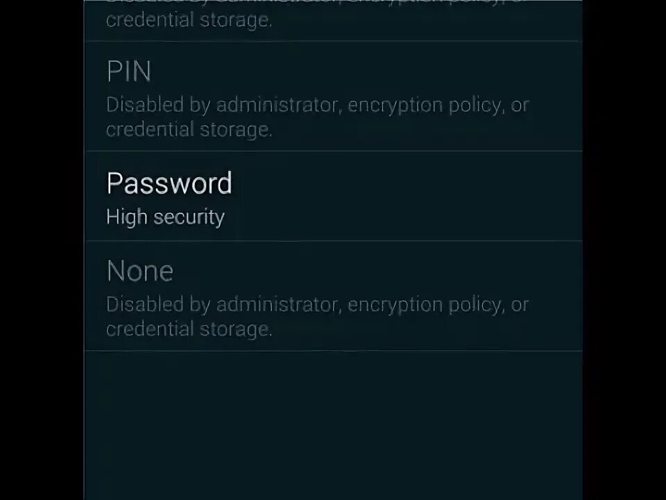 Credential storage. Credential storage