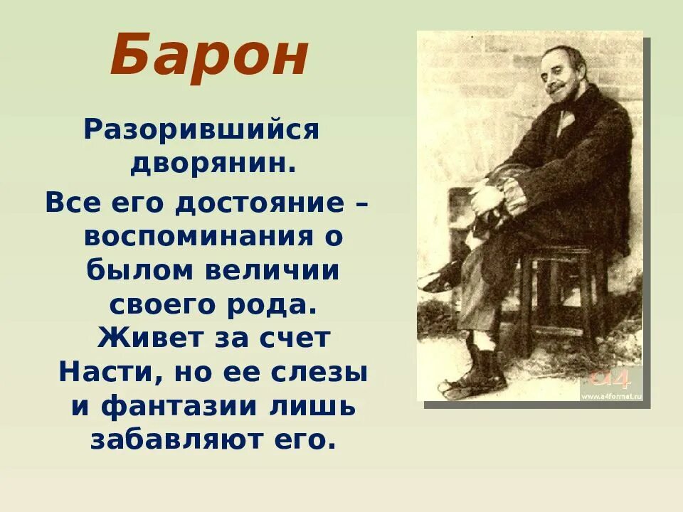 Барон на дне судьба. Пьеса на дне презентация. Барон в пьесе на дне. На дне 1902. Барон на дне презентация.