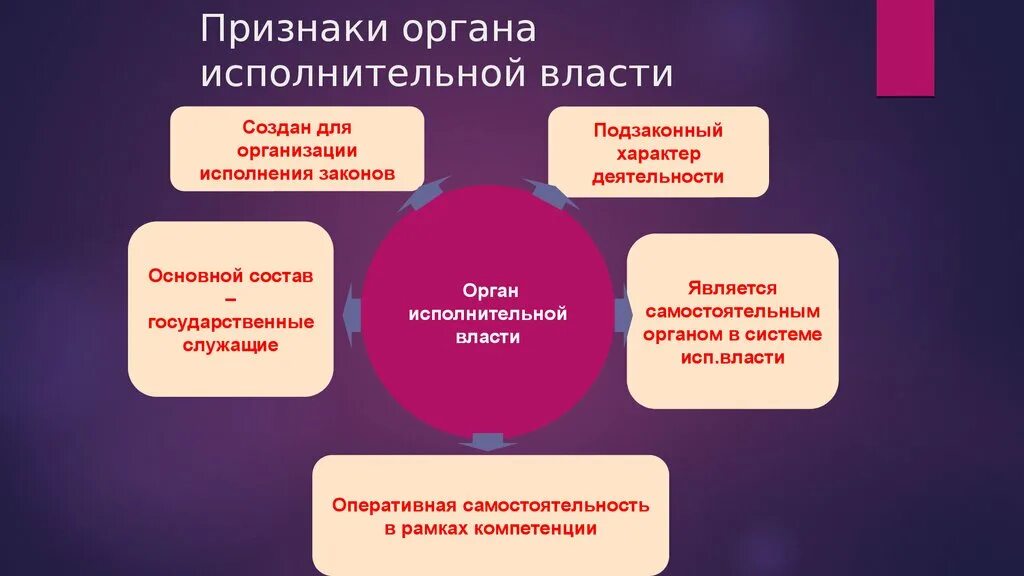 Признаки государственной административной власти. Признаки органов исполнительной власти. Признак деятельности органов исполнительной власти. Понятие и признаки исполнительной власти. Основные признаки исполнительной власти.