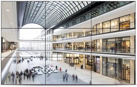 Shopping center stores