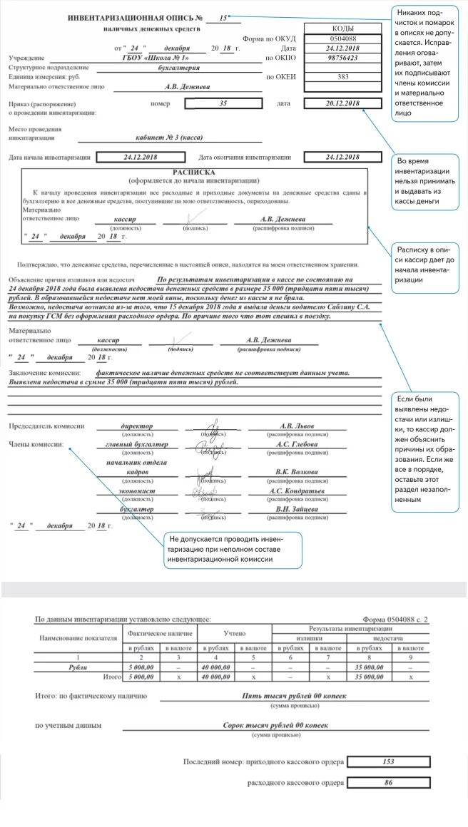 Заключение комиссии в инвентаризационной описи пример. Заключение комиссии при инвентаризации денежных средств. Заключение комиссии по инвентаризации кассы образец заполнения. Заключение комиссии по инвентаризации денежных средств образец. Излишки и недостачи при инвентаризации