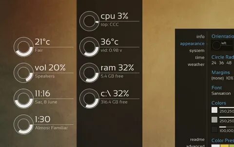 Скины для rainmeter windows 10