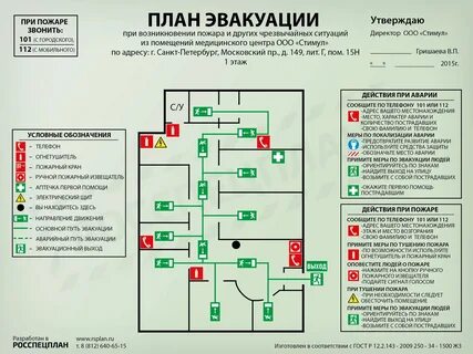 Норматив эвакуации при пожаре