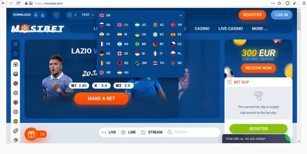 Mostbet site