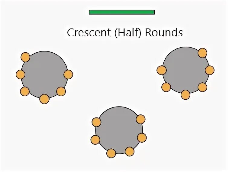 Cyber half Round Table. Велофирма Crescent. Crescent Cut out. Assemblee Style Set-up. Round 6 ответы