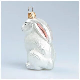 Елочные игрушки зайки