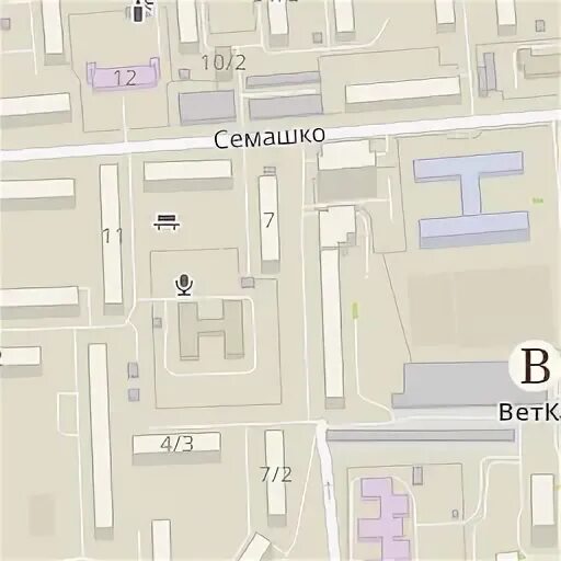 Карта семашко 1