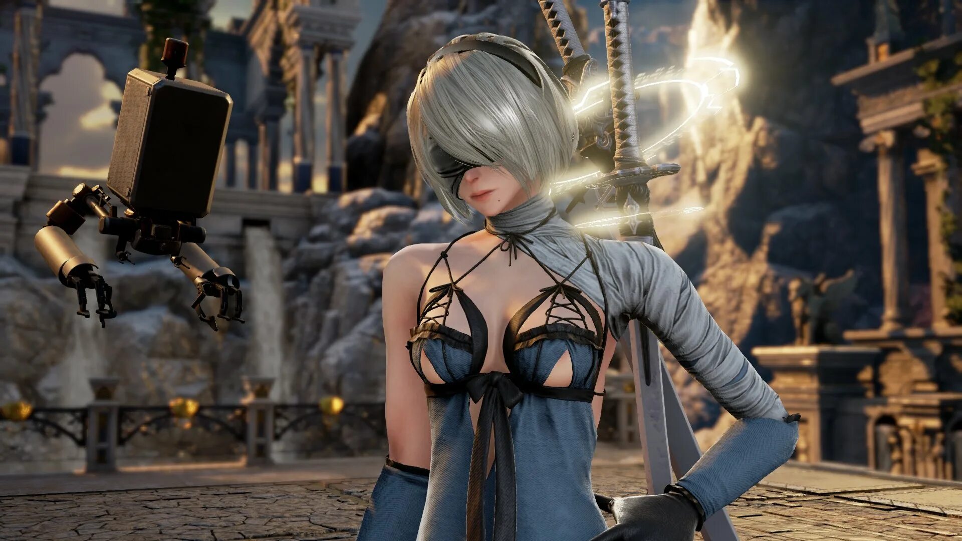 Soul Calibur 6 2b. Soul Calibur 6 NIER. Soul Calibur 6 Геральт. SOULCALIBUR vi 2b. Nier rule 34