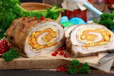 Куриный рулет простой рецепт