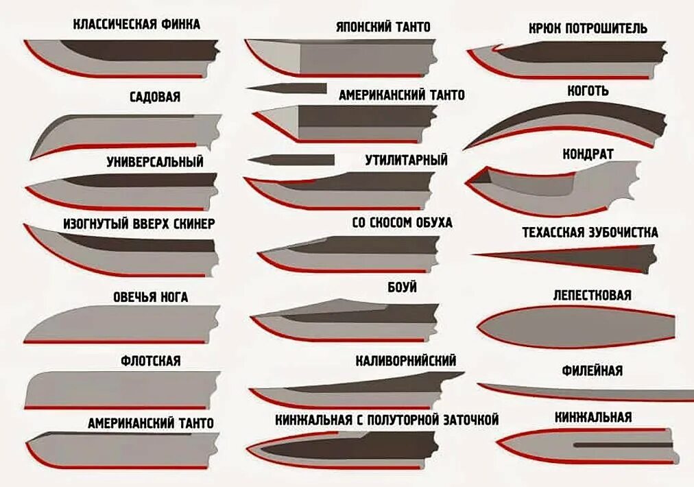 Правильно выбрать нож. Форма клинка ножа типы. Форма клинка Drop point. Форма клинка охотничьего ножа. Форма клинка складного ножа.
