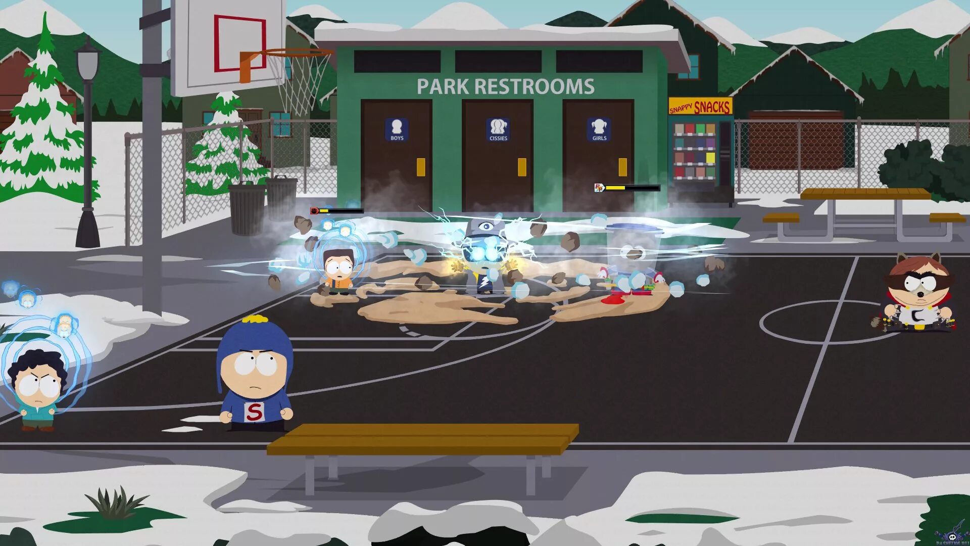 Прохождение south park the fractured but whole. Прохождение south park the fractured but whole. Южный парк fractured but whole кайл. South park fractured but whole кенни. South park the fractured but whole баттерс.