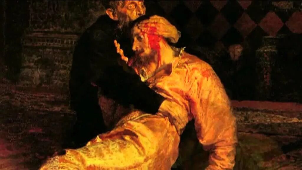 иван грозный и сын его иван. илья репин иван грозный и сын его иван 16 ноября 1581. иван грозный и сын его иван. смерть царевича ивана сына ивана грозного. репин картина иван грозный убивает сына.