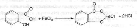 Ацетилсалициловая кислота и хлорид железа 3 реакция. Салициловая кислота и хлорид железа 3 реакция. Салициловая кислота fecl3 реакция. Салициловая кислота с хлоридом железа 3.